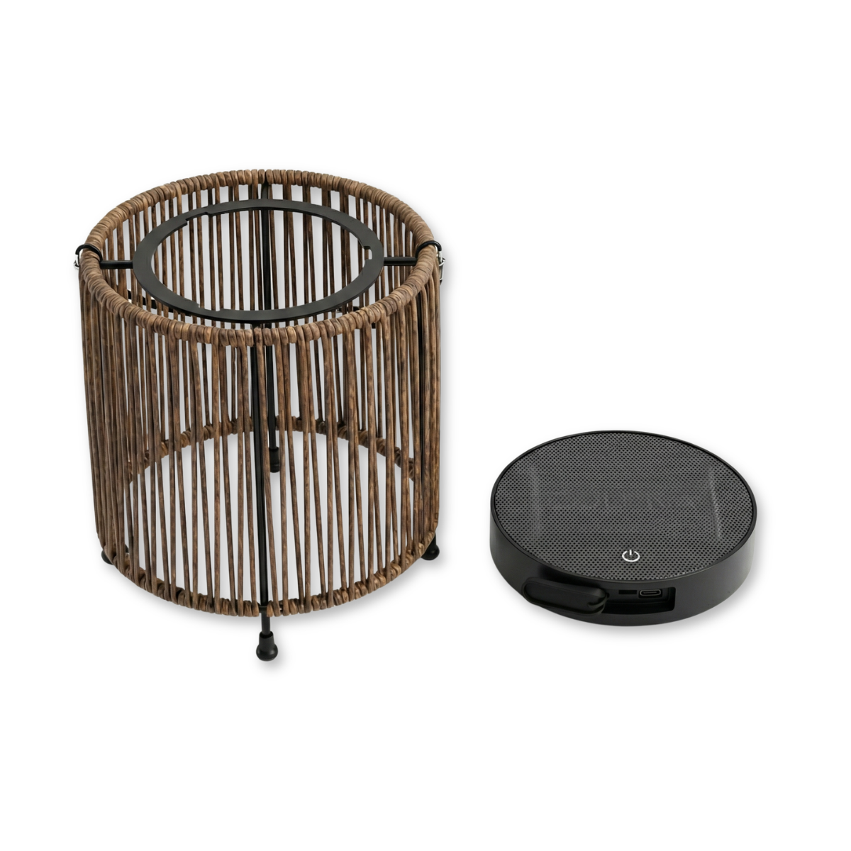 ZOLUNA solar vloerlamp Luca light oak