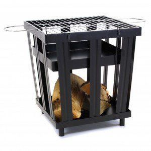 2L Home and garden vuurkorf cube BBQ XL
