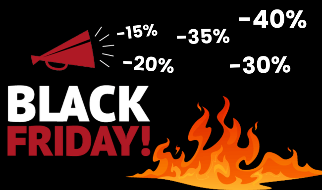 Black Friday deals om het einde van 2023 feestelijk af te sluiten 