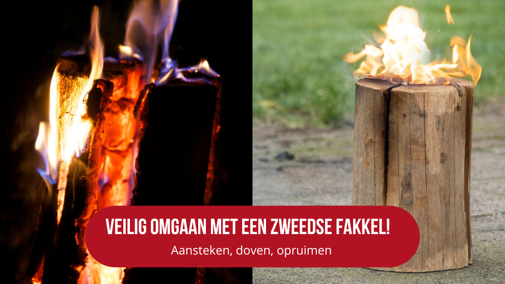 De Zweedse fakkel op een veilige manier gebruiken