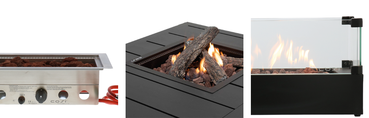 cosi built-in burners