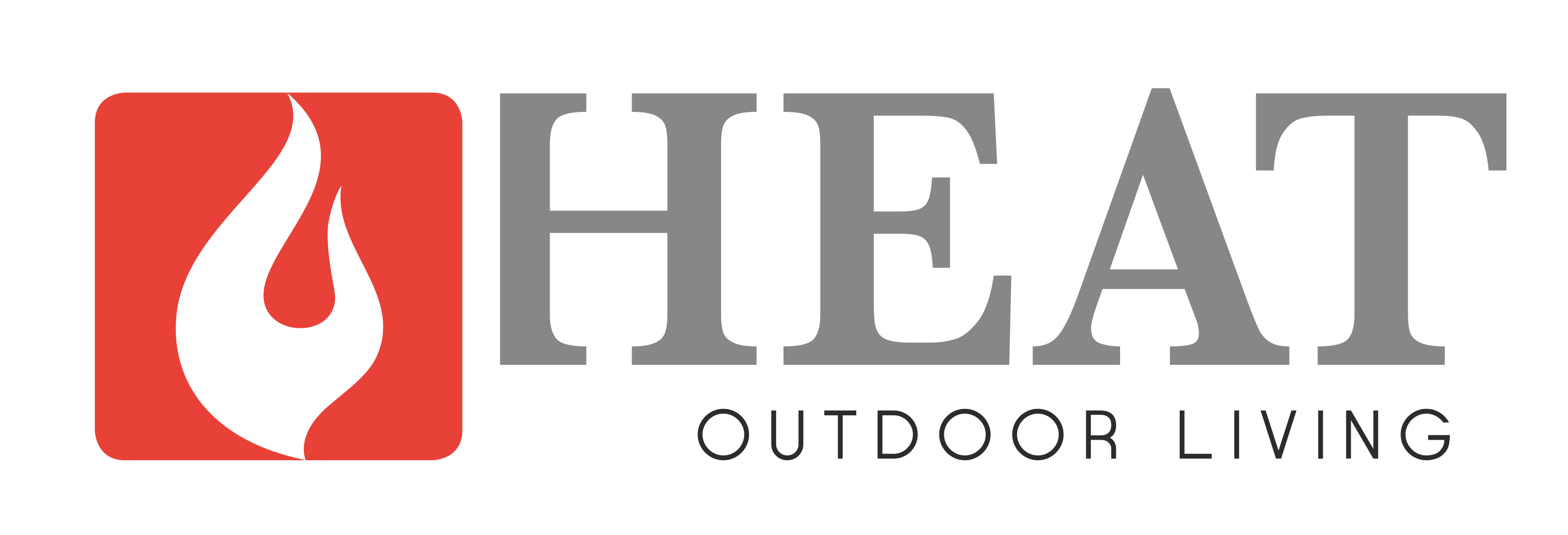 HEAT outdoor living logo