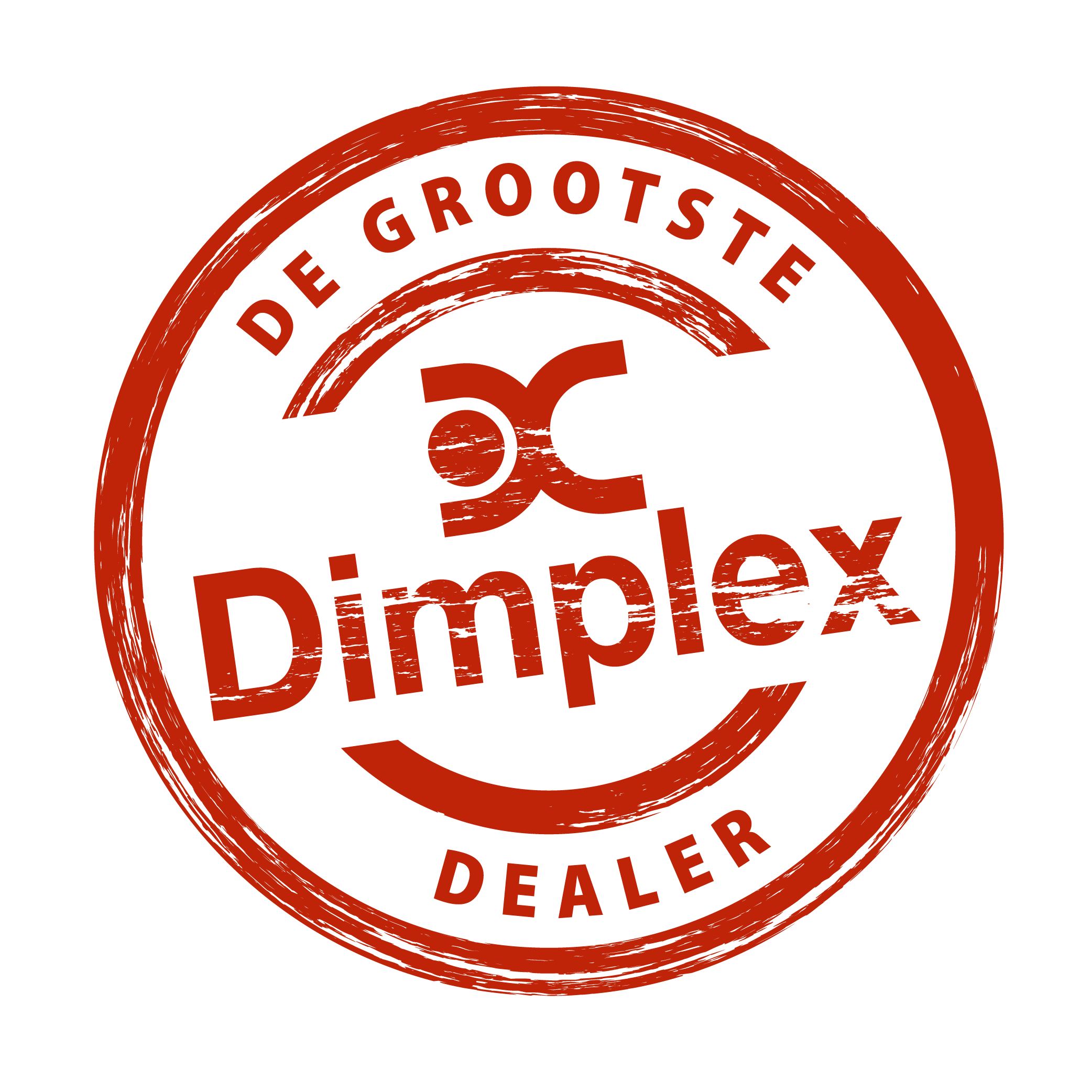 Grootste Dimplex Dealer sticker