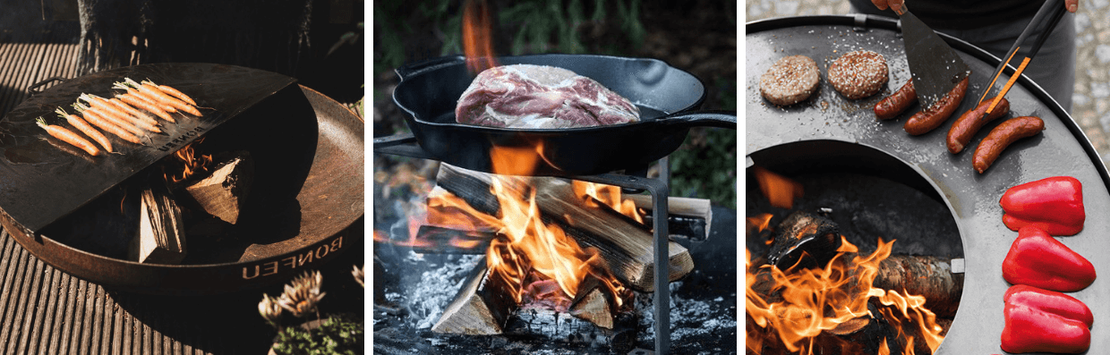 hout gestookte barbecue