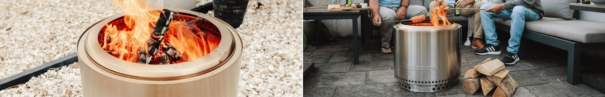 banner rookvrije vuurkorven